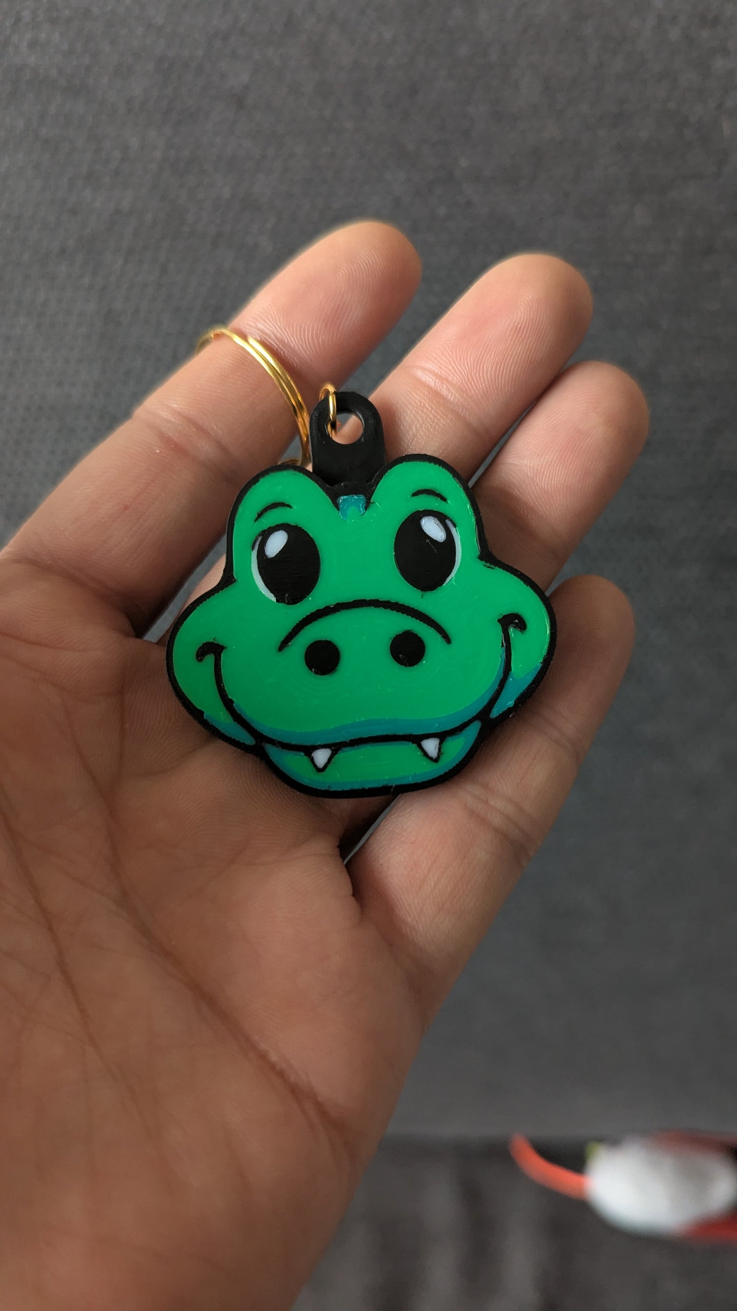 Crocodile Keychain