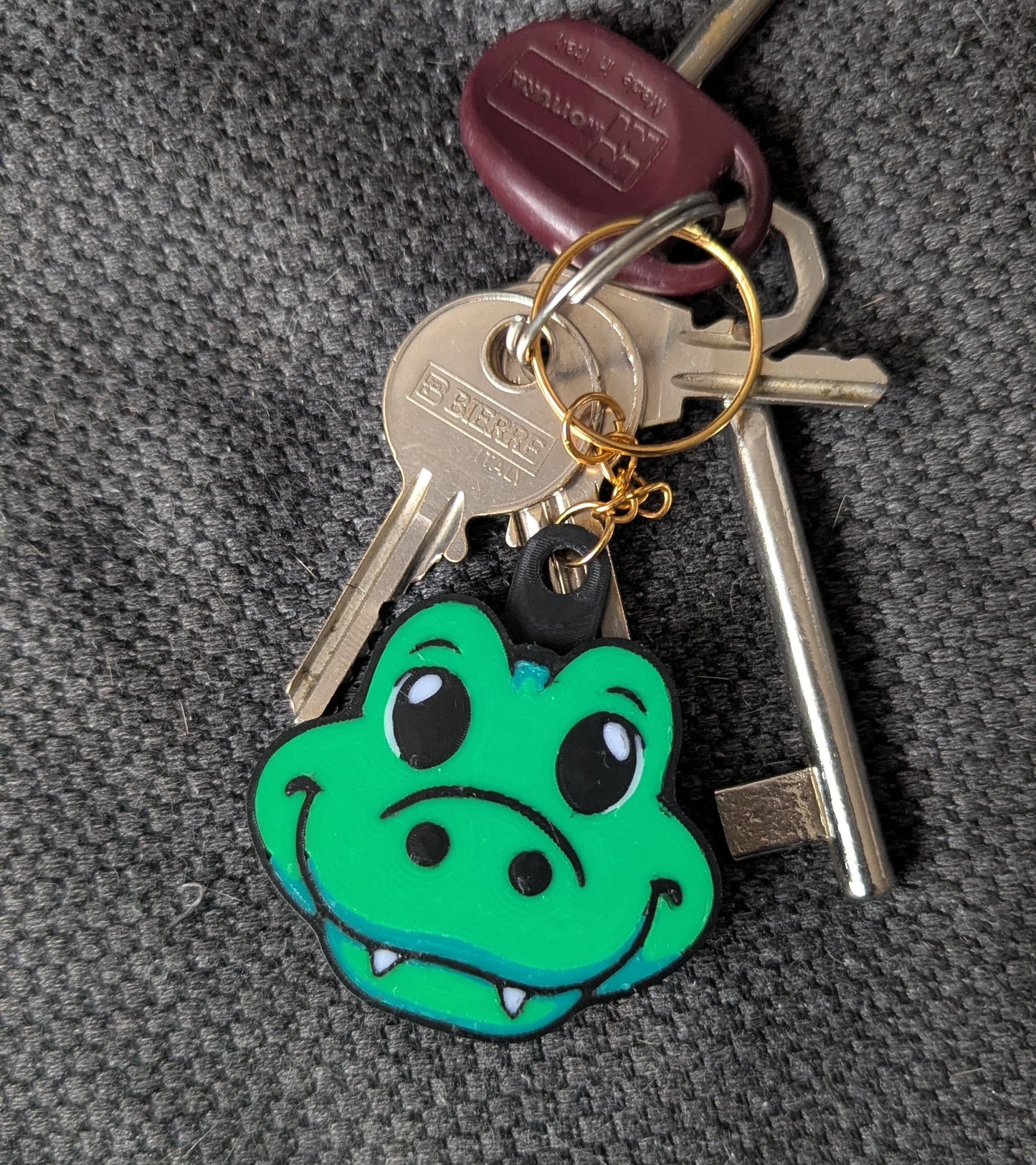 Crocodile Keychain