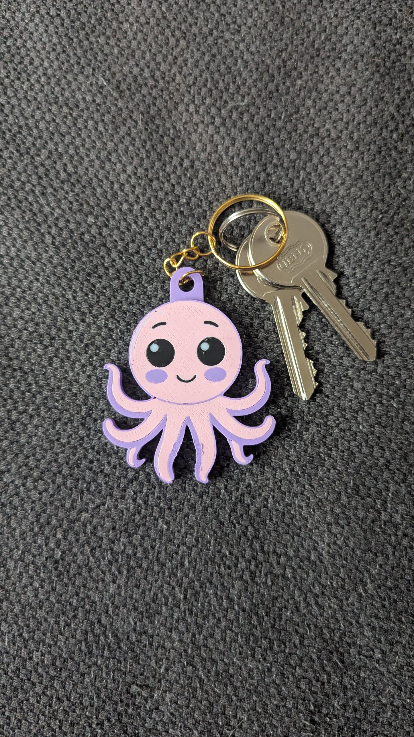 Octopus Keychain