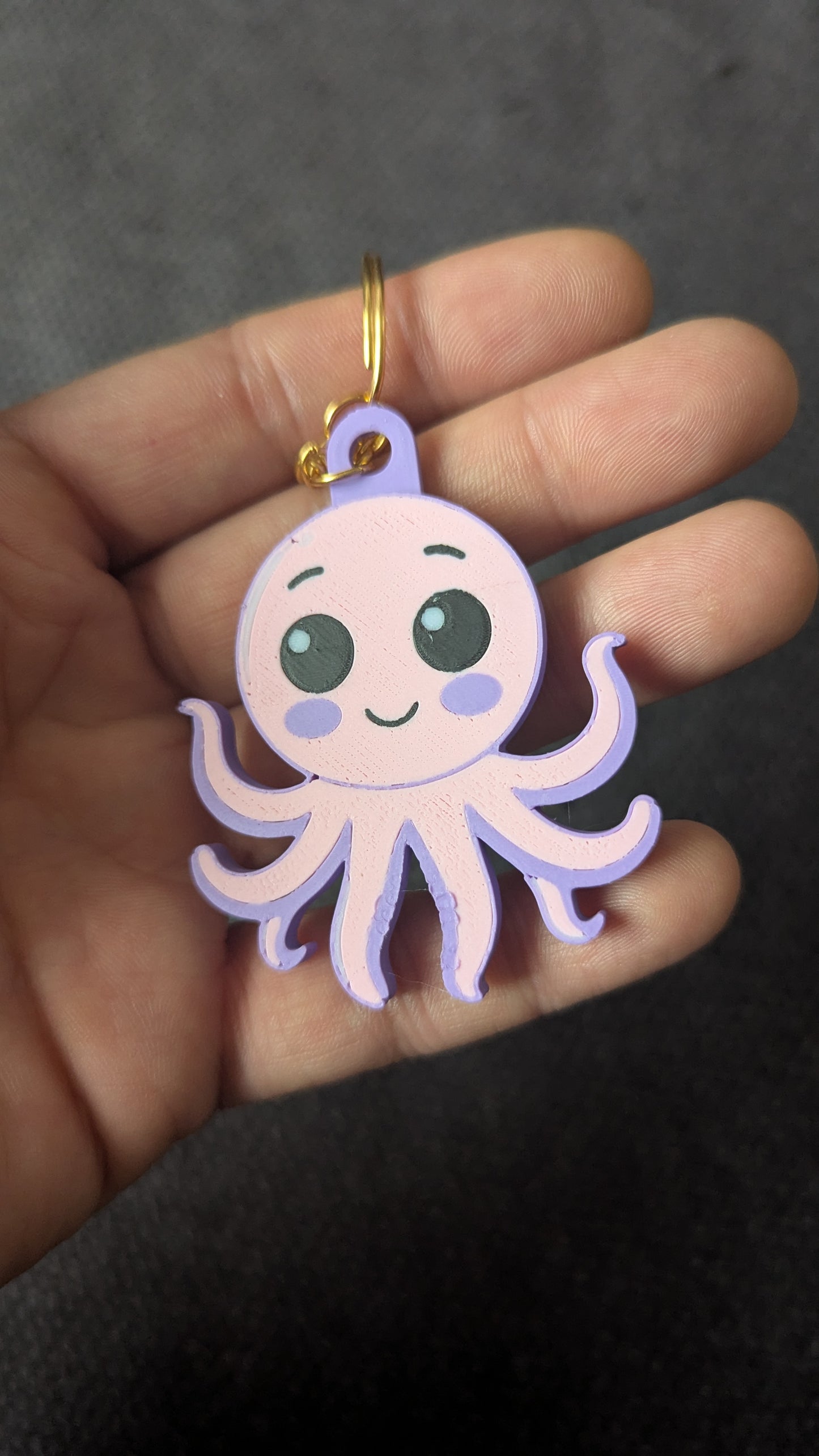 Octopus Keychain