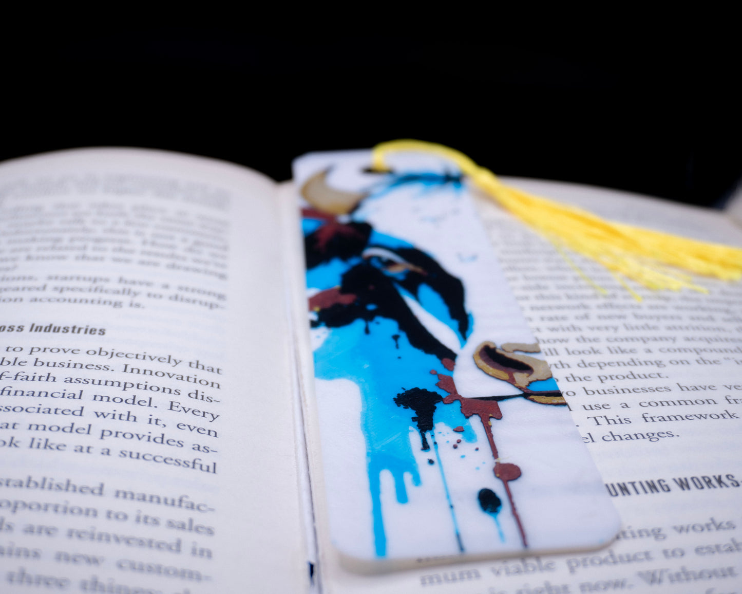 Cow Bookmark 