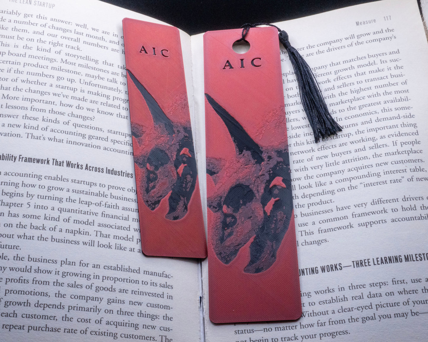 Hearts Bookmark 