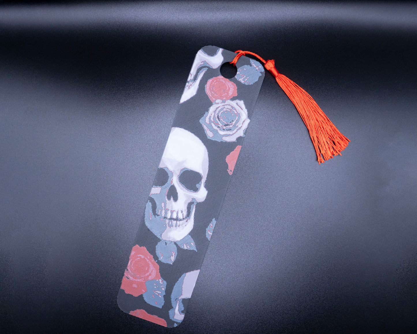 Skull &amp; Roses Bookmark 